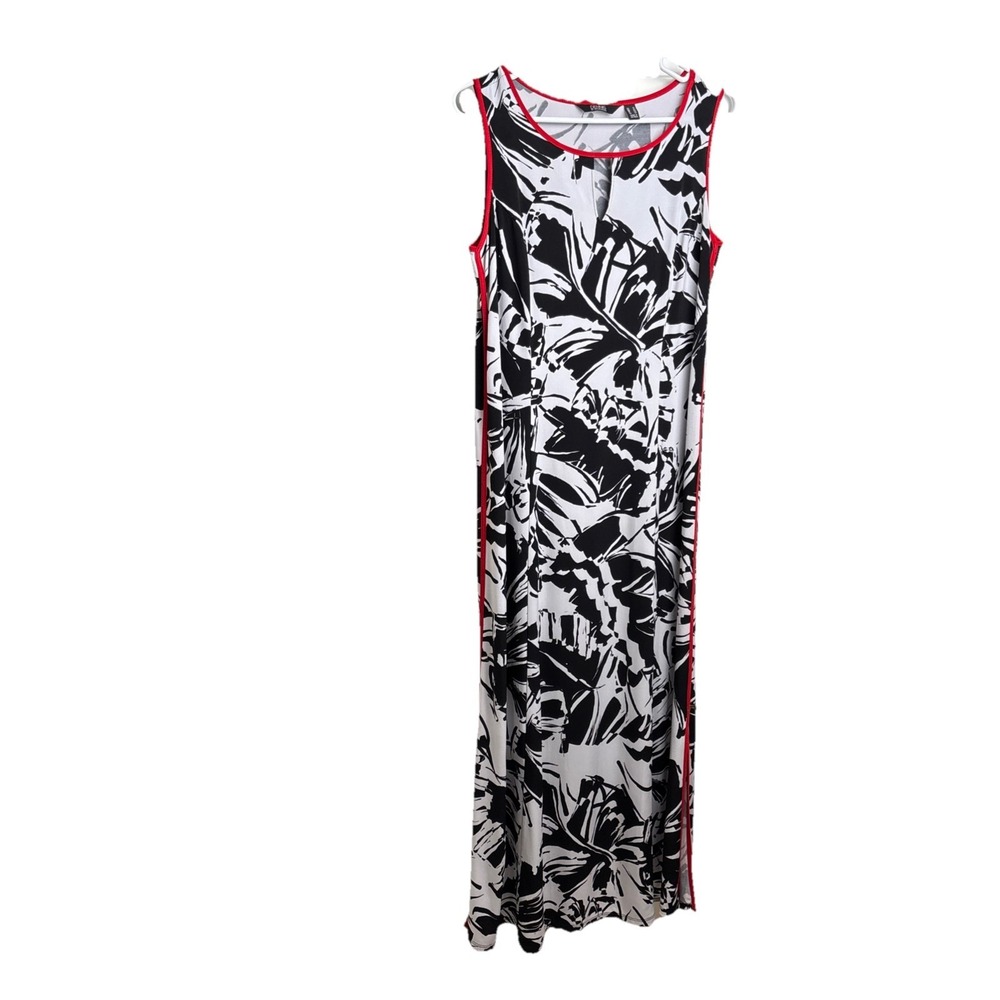 DENNIS BASSO WOMEN'S SLEEVELESS KNIT MAXI Dress Size 12 EUC